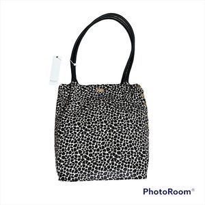 HAMMITT limited edition Oliver medium Dapple Calf Hair black leather tote